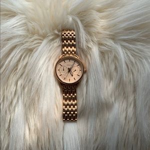 Rose Gold Fossil Watch